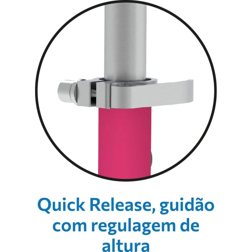 PATINETE SKATENET LED AJUSTAVEL PK 80KG BANDEIRANTE (UNIDADE) - imagem 6