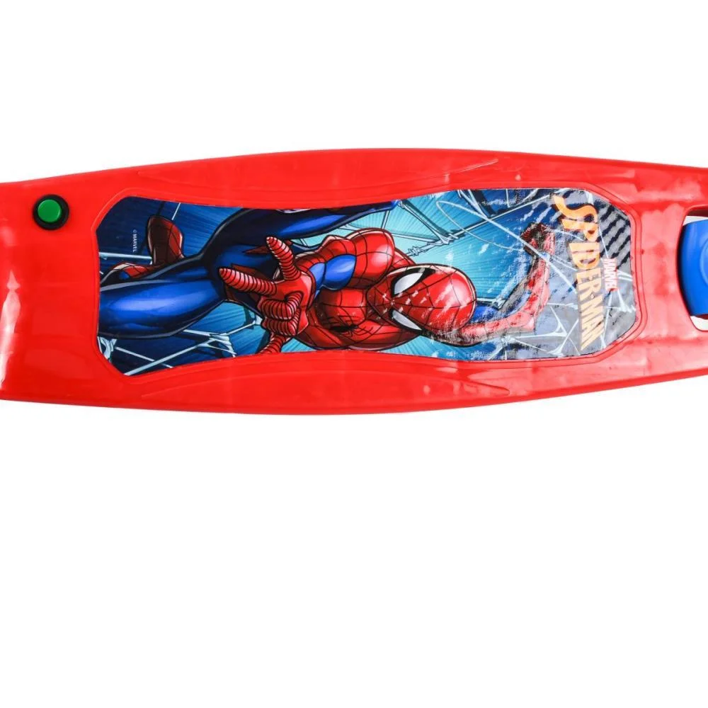 PATINETE SPIDER MAN 3 RODAS 3D C/LED BBR (UNIDADE) - imagem 5
