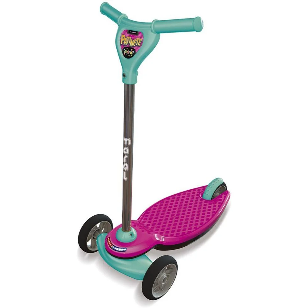 PATINETE ROSA 3 RODAS MARAL (UNIDADE) - imagem 2