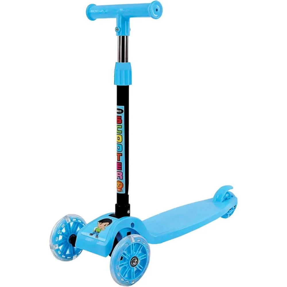 PATINETE AZUL C/LUZ DOBRAVEL TOY MIX (UNIDADE) - imagem 2