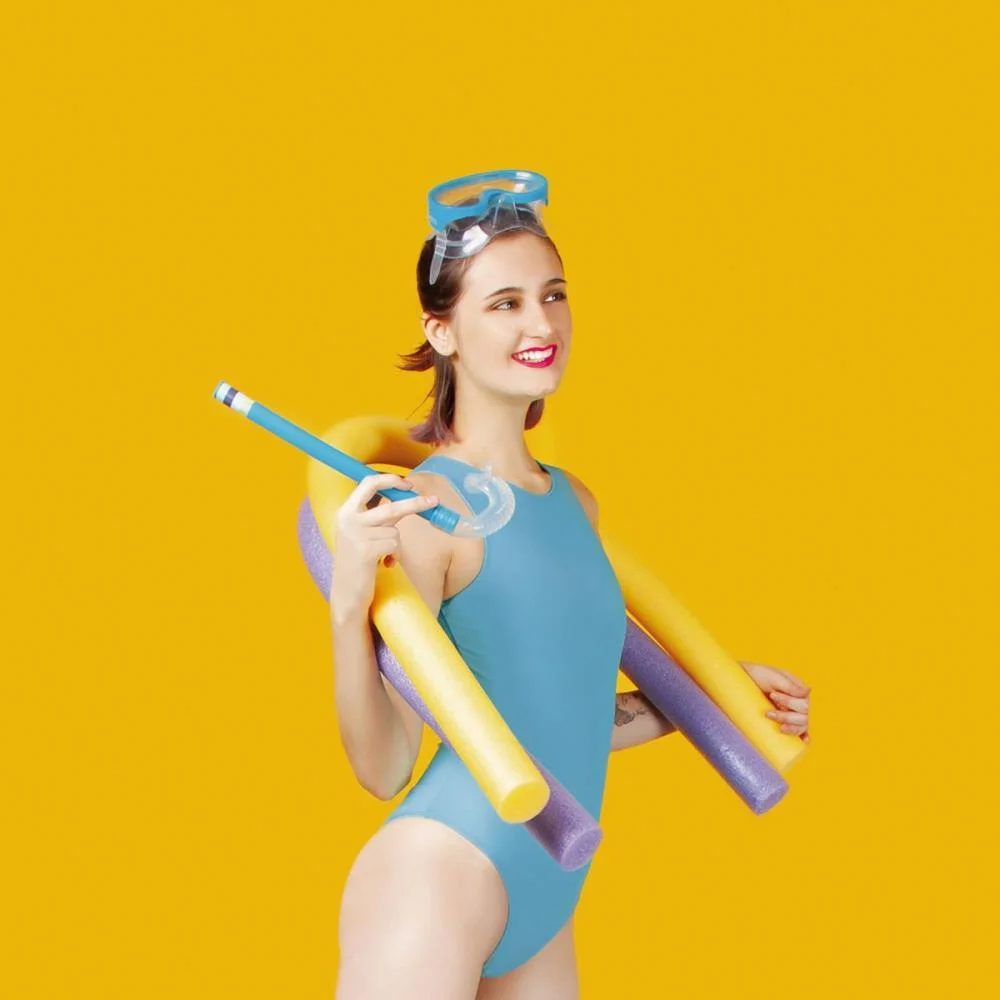 OCULOS DE NATACAO MASCARA P/MERG+SNORKEL INFAN(S MOR (UNIDADE) - imagem 4