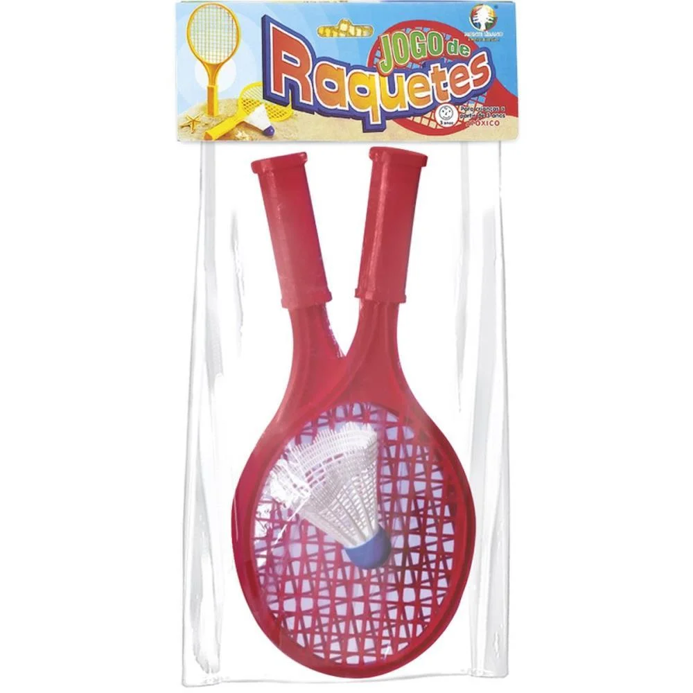RAQUETE PARA PING PONG 2 RAQUETE+1 PETECA (S) MONTE LIBANO (UNIDADE) - imagem 4