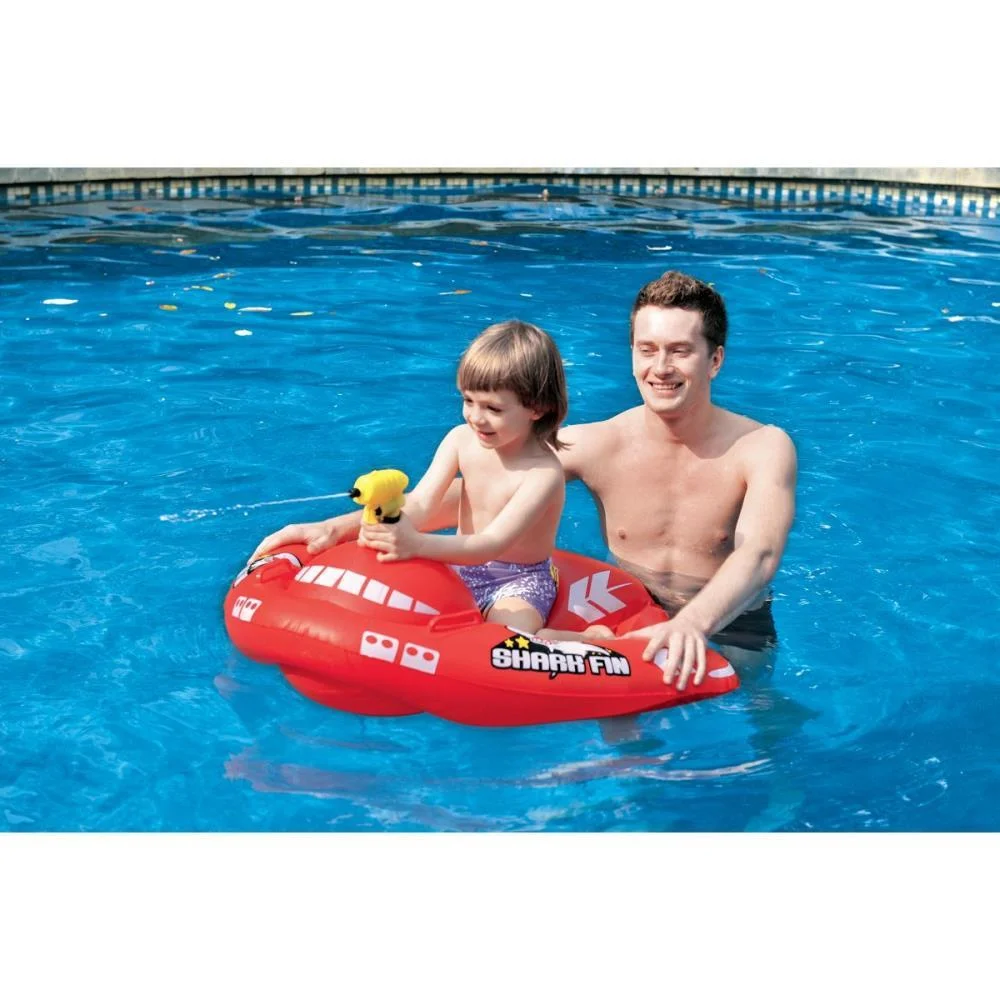 BOIA INFLAVEL SHARK FIN C/PISTOLA 119X95CM. JILONG (UNIDADE) - imagem 4