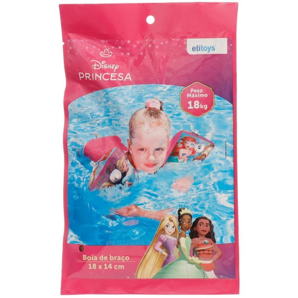 BOIA DE BRACO PRINCESA BOIA BRACO 18X14CM ETITOYS (UNIDADE) - imagem 4