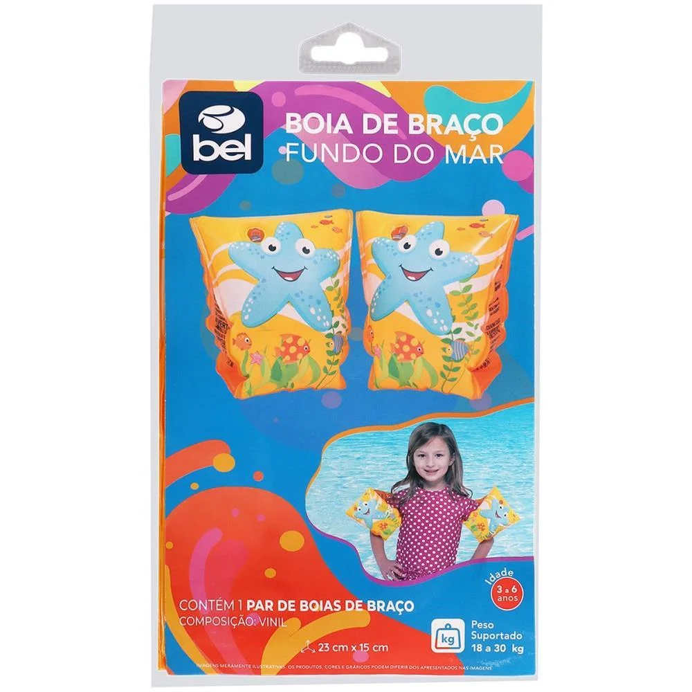 BOIA DE BRACO FUNDO DO MAR 23X15CM 18-30KG BEL (UNIDADE) - imagem 5