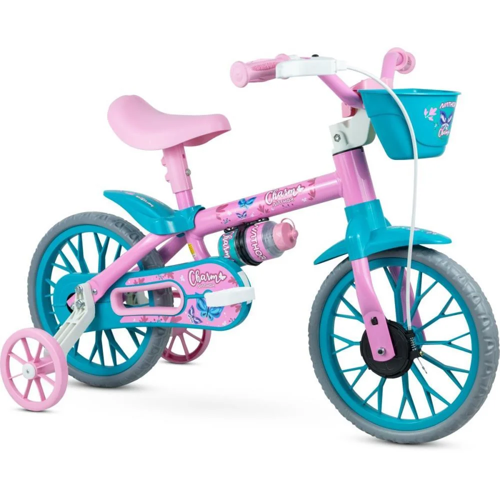 BICICLETA INFANTIL ARO 12 CHARM NATHOR (UNIDADE) - imagem 3