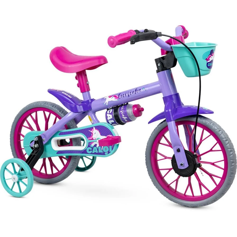 BICICLETA INFANTIL ARO 12 CALOI CECIZINHA NATHOR (UNIDADE) - imagem 4