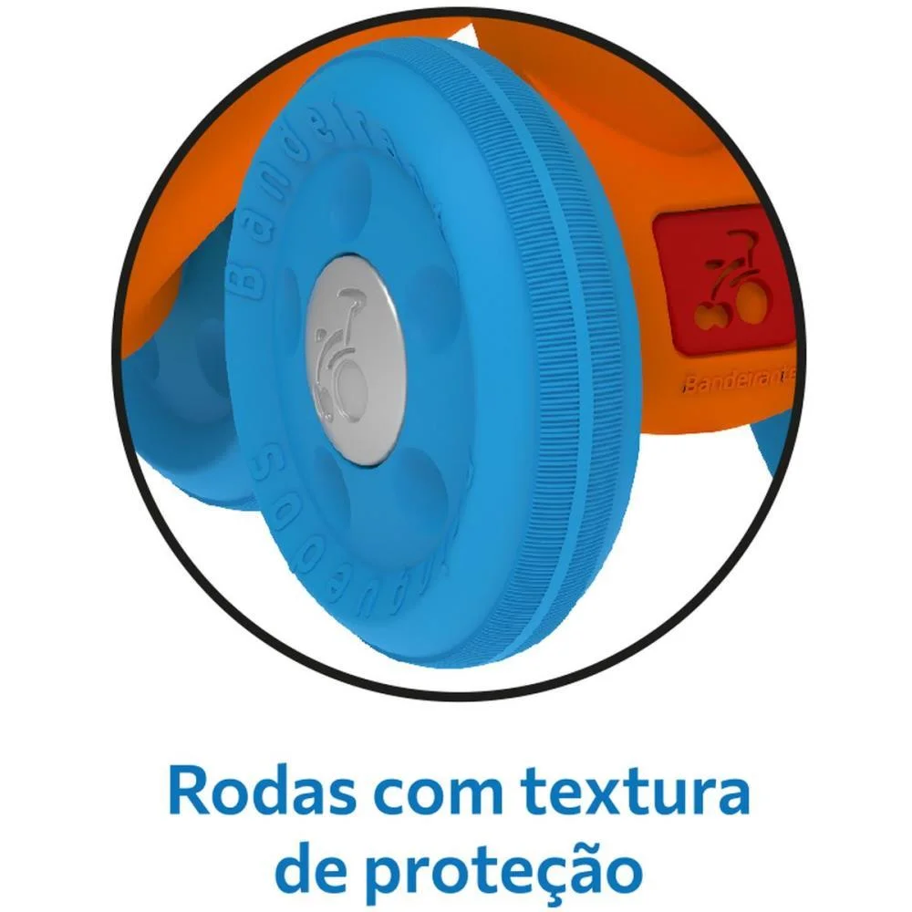 BICICLETA INFANTIL BABY BIKE EQUILIBRIO PONEI BANDEIRANTE (UNIDADE) - imagem 7