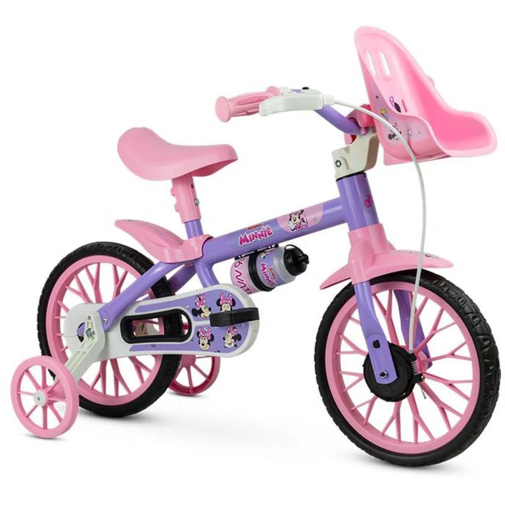 BICICLETA INFANTIL ARO 12 MINNIE NATHOR (UNIDADE) - imagem 3