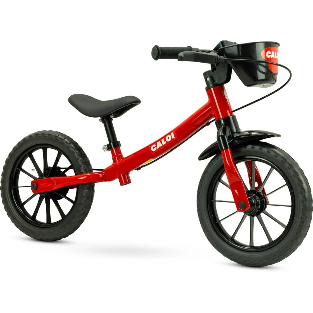 BICICLETA INFANTIL BALANCE CALOI VERMELHO NATHOR (UNIDADE) - imagem 3
