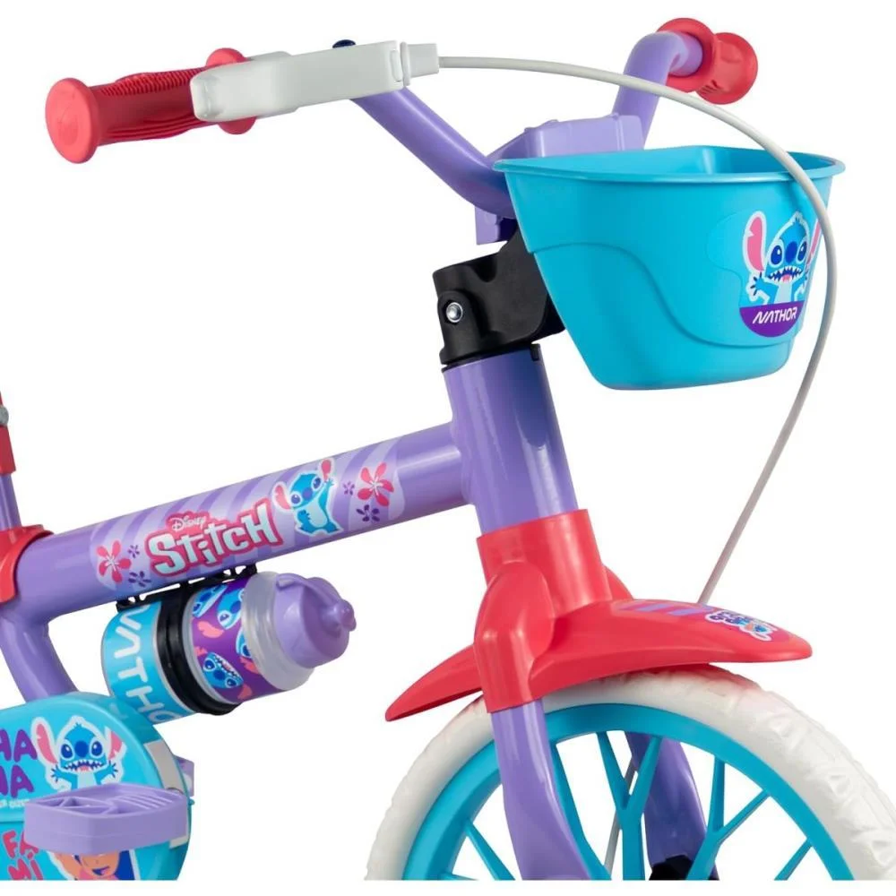 BICICLETA INFANTIL ARO 12 STITCH NATHOR (UNIDADE) - imagem 4