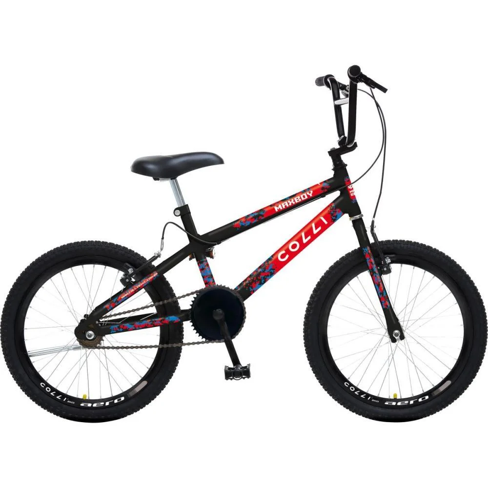 BICICLETA ARO 20 MAX BOY PRETO FOSCO COLLI BIKE (UNIDADE) - imagem 2