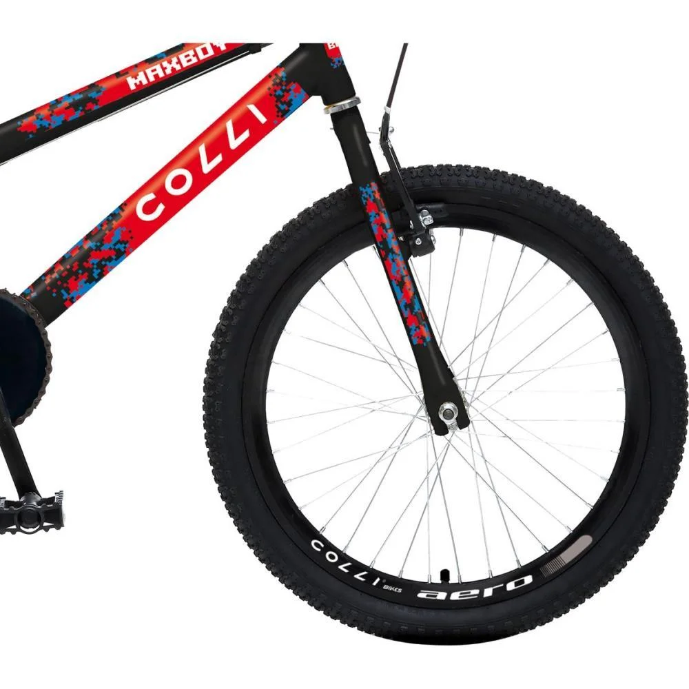 BICICLETA ARO 20 MAX BOY PRETO FOSCO COLLI BIKE (UNIDADE) - imagem 6