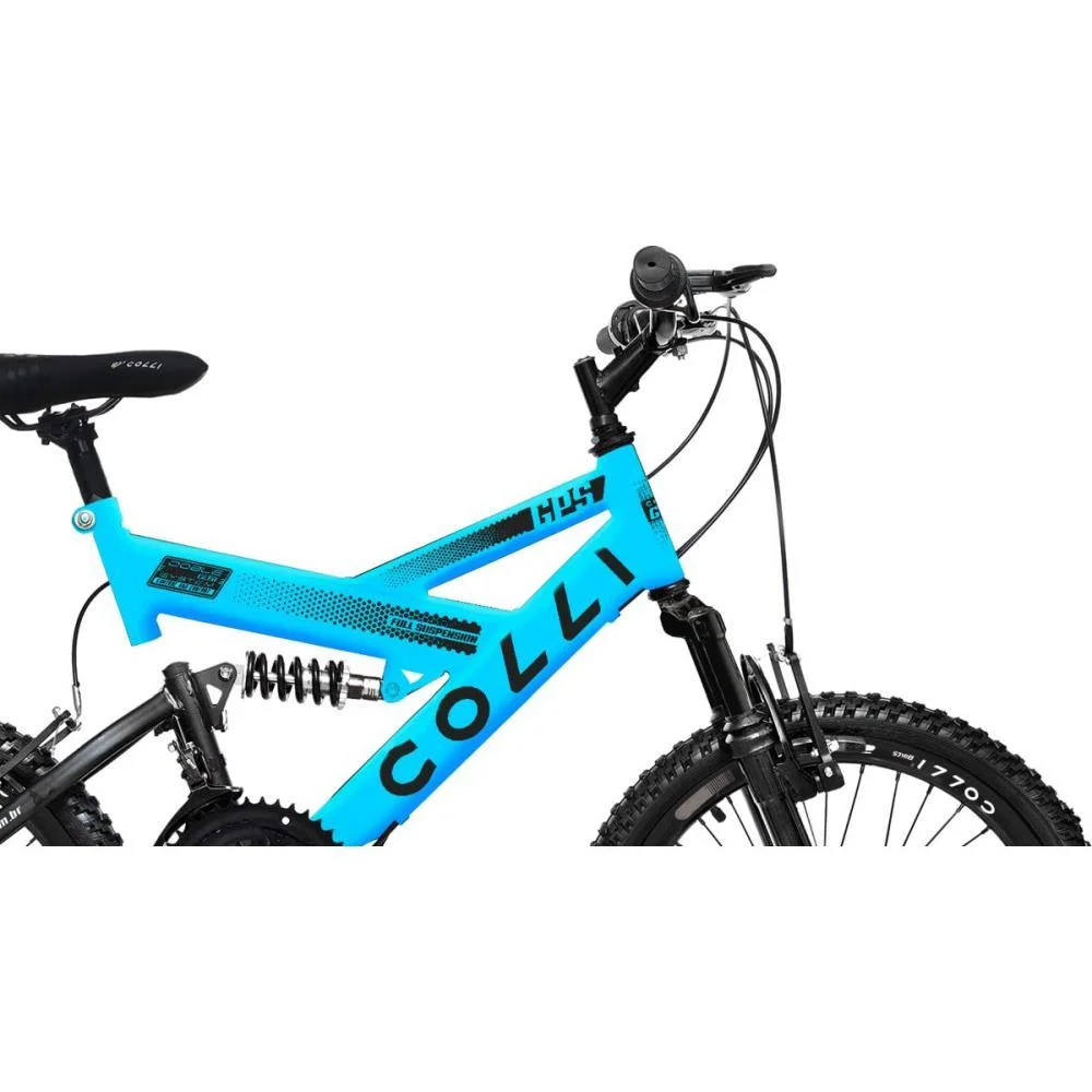 BICICLETA ARO 20 GPS AZUL COLLI BIKE (UNIDADE) - imagem 4