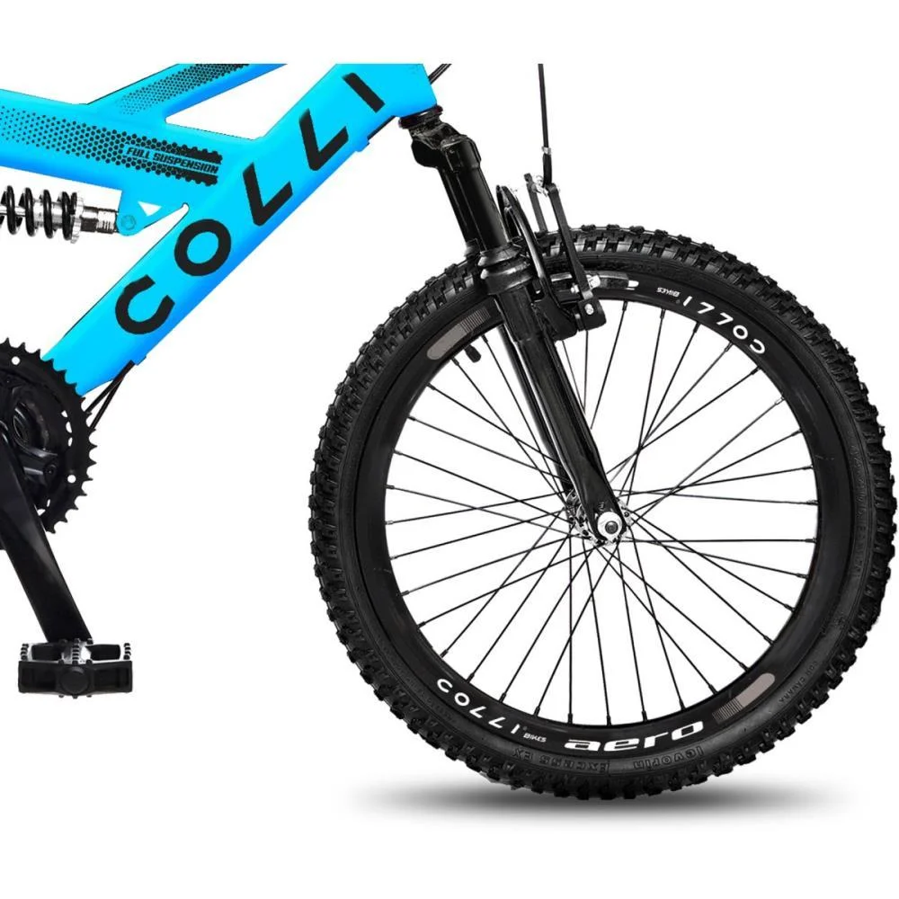 BICICLETA ARO 20 GPS AZUL COLLI BIKE (UNIDADE) - imagem 5