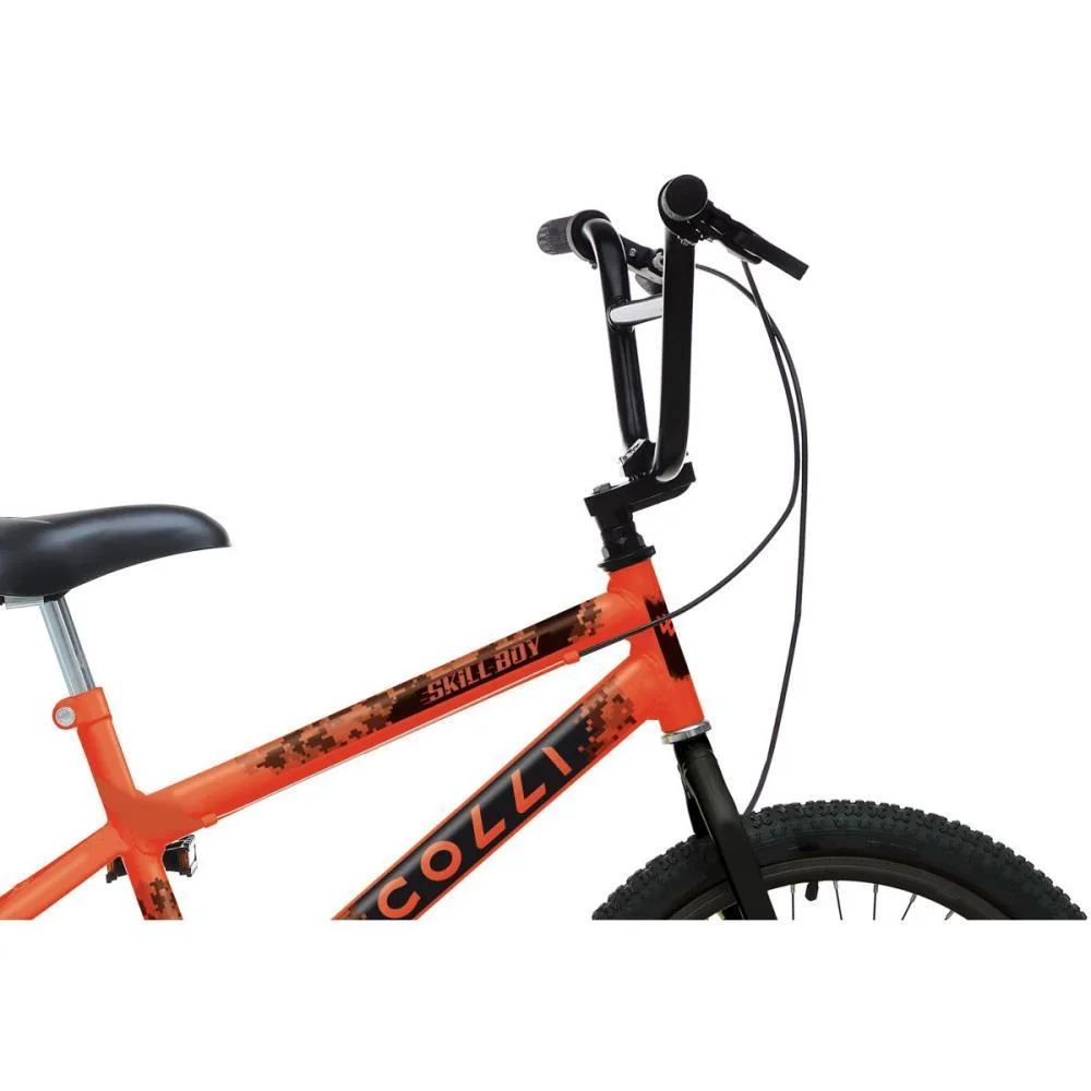 BICICLETA ARO 20 SKIL BOY LARANJA NEON COLLI BIKE (UNIDADE) - imagem 5