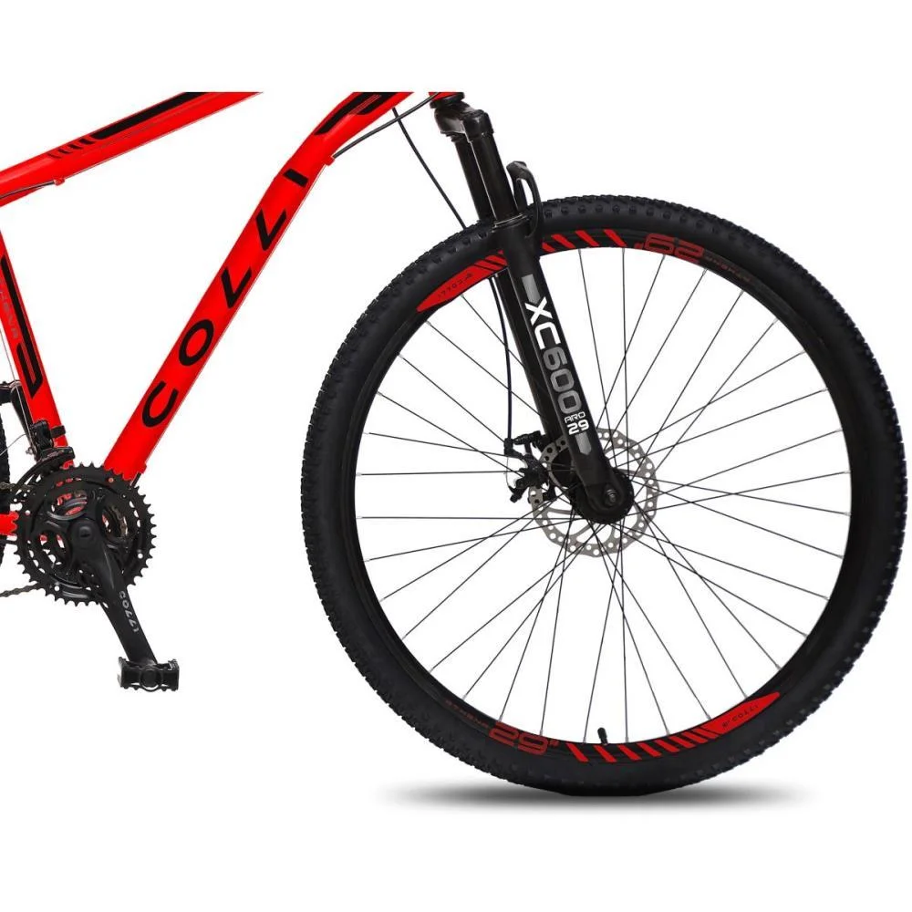 BICICLETA ARO 29 ATHENA VERMELHO COLLI BIKE (UNIDADE) - imagem 4