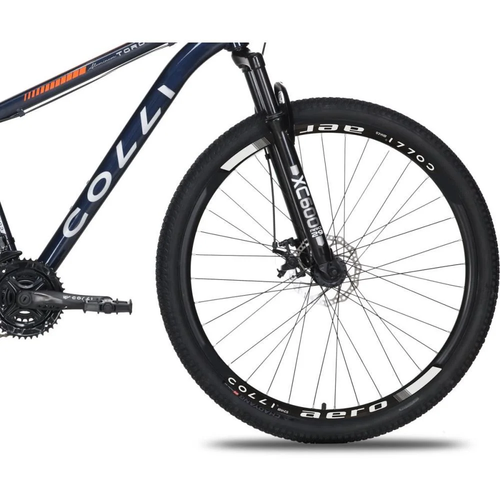 BICICLETA ARO 29 TORONTO AZUL METALICO COLLI BIKE (UNIDADE) - imagem 5