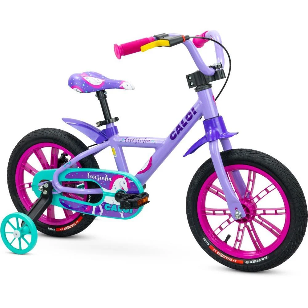 BICICLETA INFANTIL ARO 14 CALOI CECIZINHA NATHOR (UNIDADE) - imagem 3