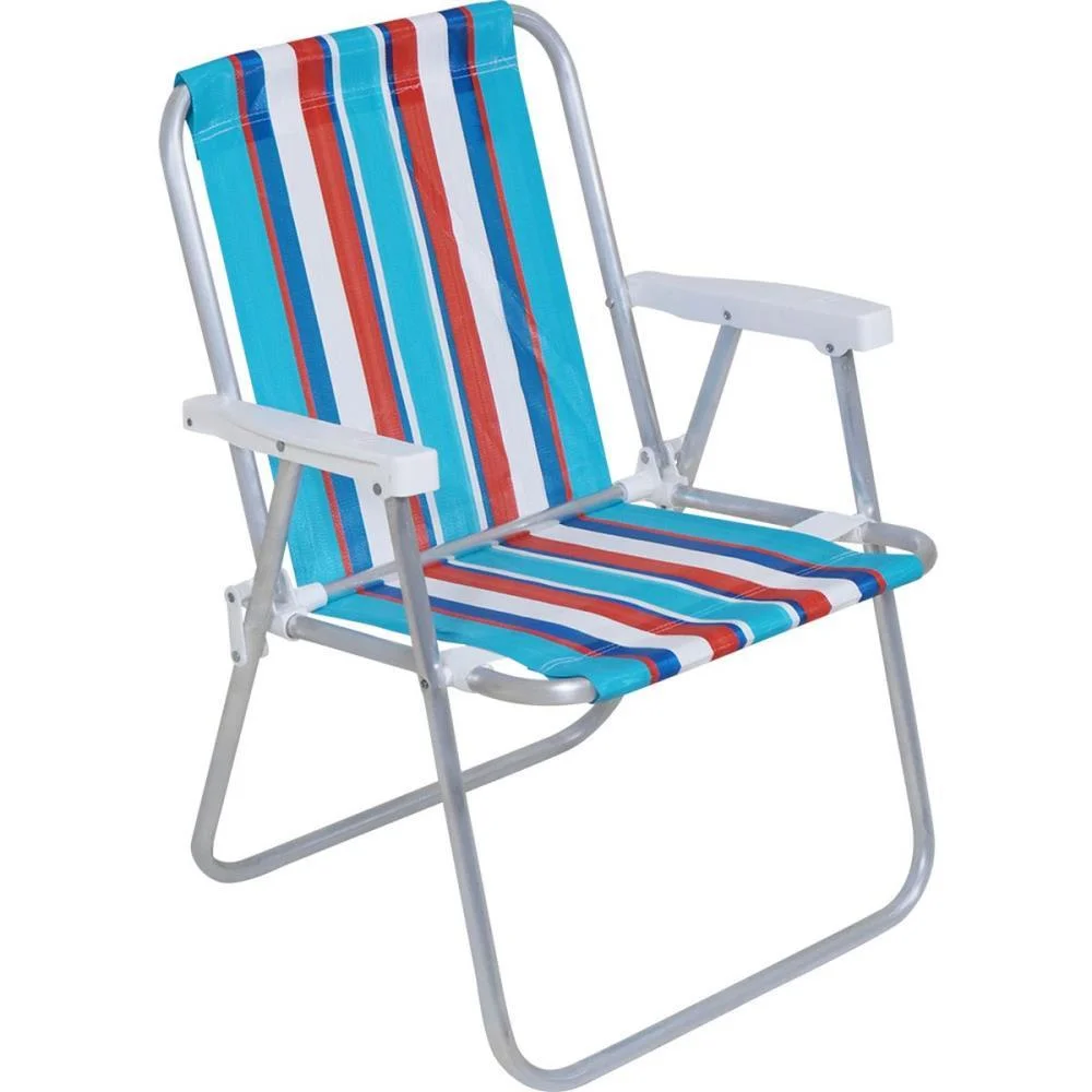 CADEIRA P/PISCINA/PRAIA ALTA DE ALUMINIO 54X54X70 BEL (UNIDADE) - imagem 11