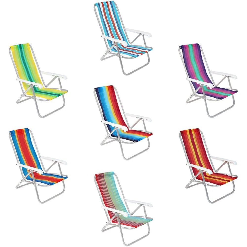 CADEIRA P/PISCINA/PRAIA RECLINAVEL 4POSIÇOES 73X54X84 BEL (UNIDADE) - imagem 3