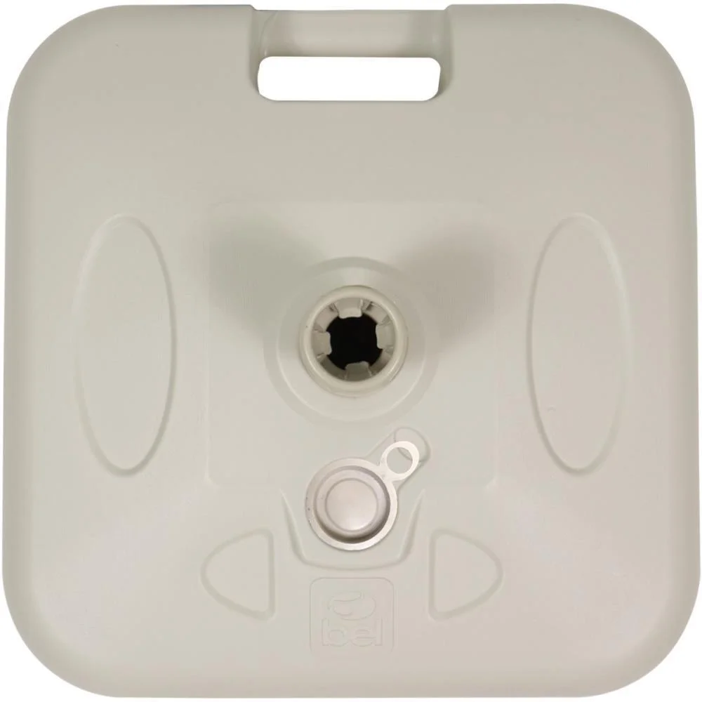 ACESSORIO P /PISCINA/PRAIA BASE P/GUARDA SOL 18KG BRANCA BEL (UNIDADE) - imagem 4