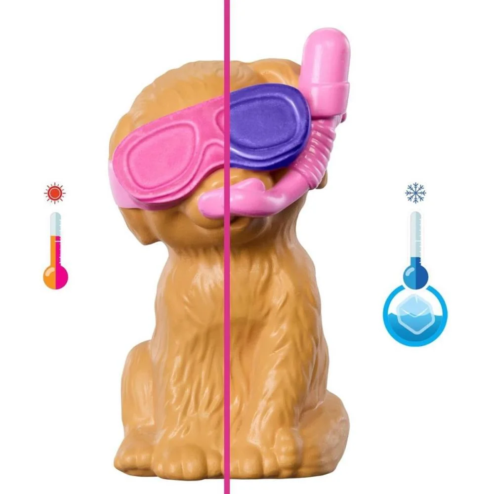 BARBIE FAMILY FESTA NA PISCINA C/CACHORRINHO MATTEL (UNIDADE) - imagem 5