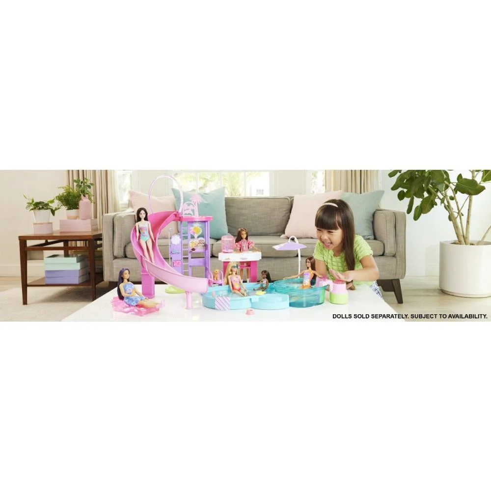 BARBIE ESTATE PISCINA DOS SONHOS MATTEL (UNIDADE) - imagem 8