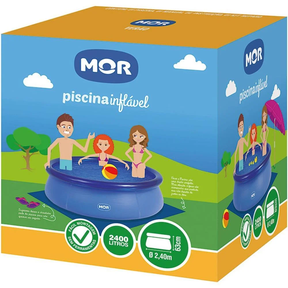 PISCINA 2400L REDONDA SPLASH FUN MOR (UNIDADE) - imagem 5
