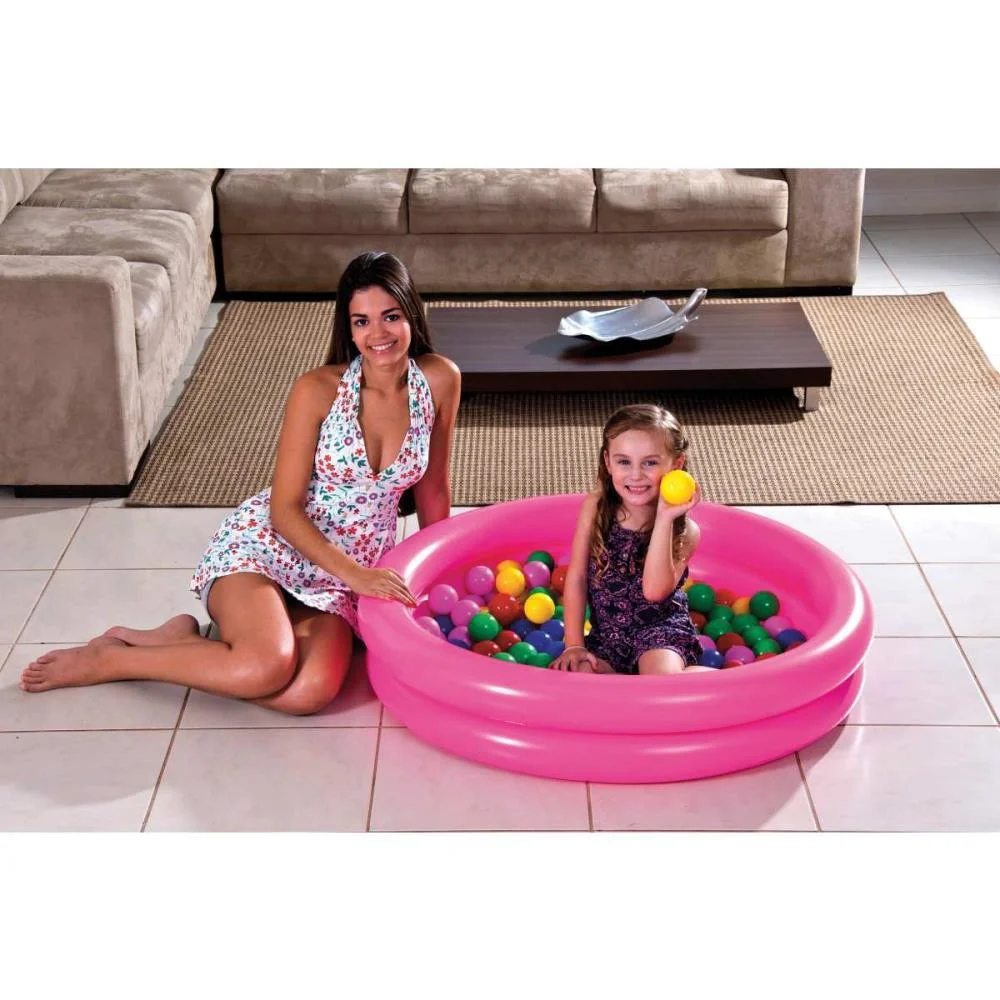 PISCINA DE BOLINHAS 130L LISA 100 BOLINHAS MOR (UNIDADE) - imagem 4