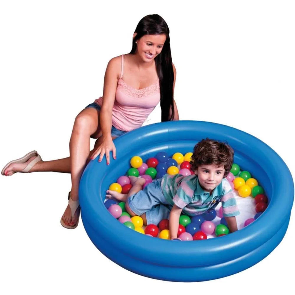 PISCINA DE BOLINHAS 130L LISA 100 BOLINHAS MOR (UNIDADE) - imagem 7