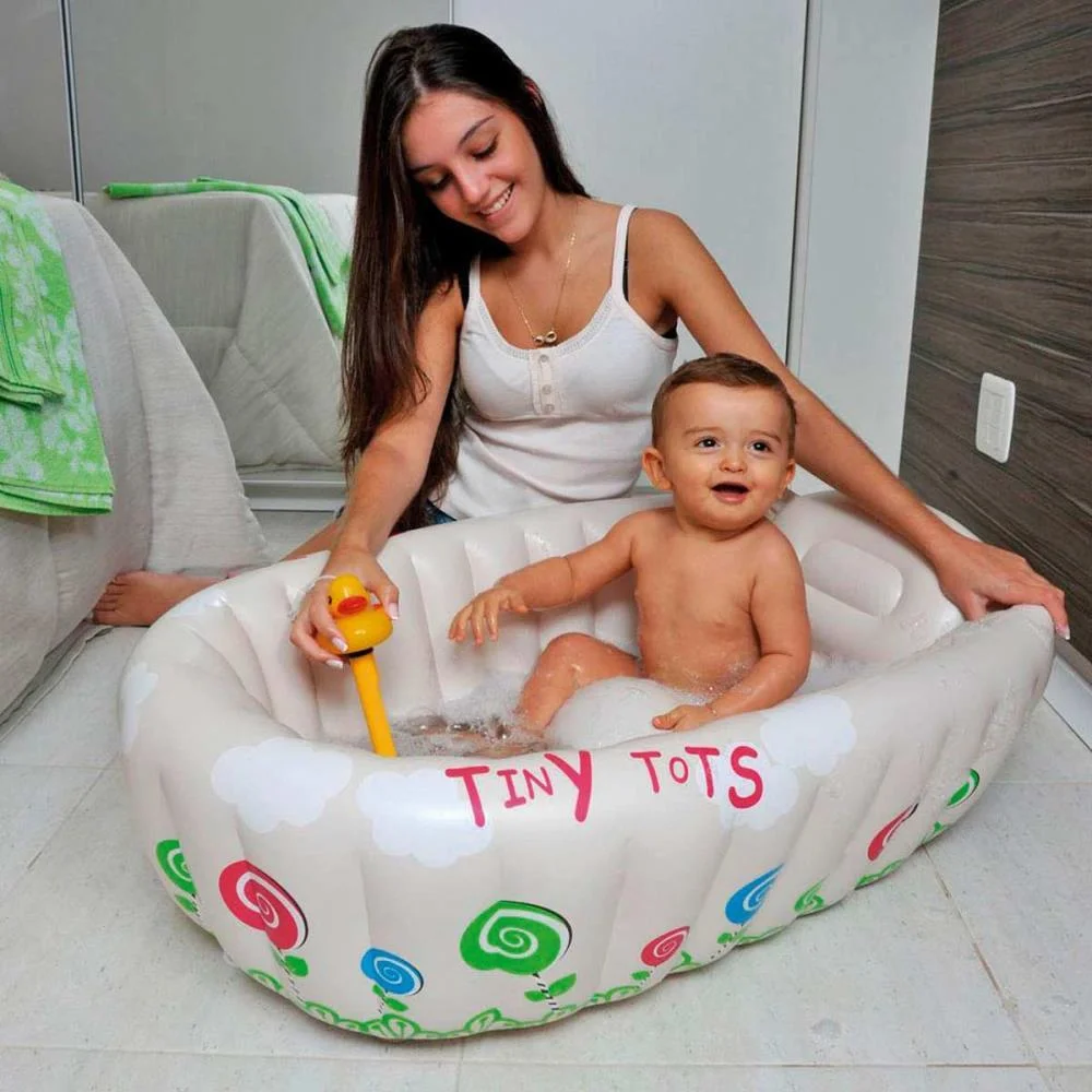 PISCINA 55L RETANGULAR BANHEIRA BEBE MOR (UNIDADE) - imagem 3
