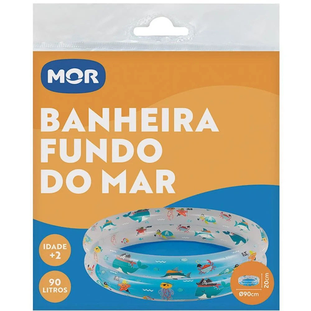 PISCINA 90L RED. ESTAMPA FUNDO DO MAR MOR (UNIDADE) - imagem 5