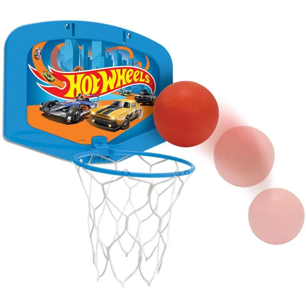 TABELA DE BASQUETE HOT WHEELS TABELA+BOLA ELKA (UNIDADE) - imagem 3