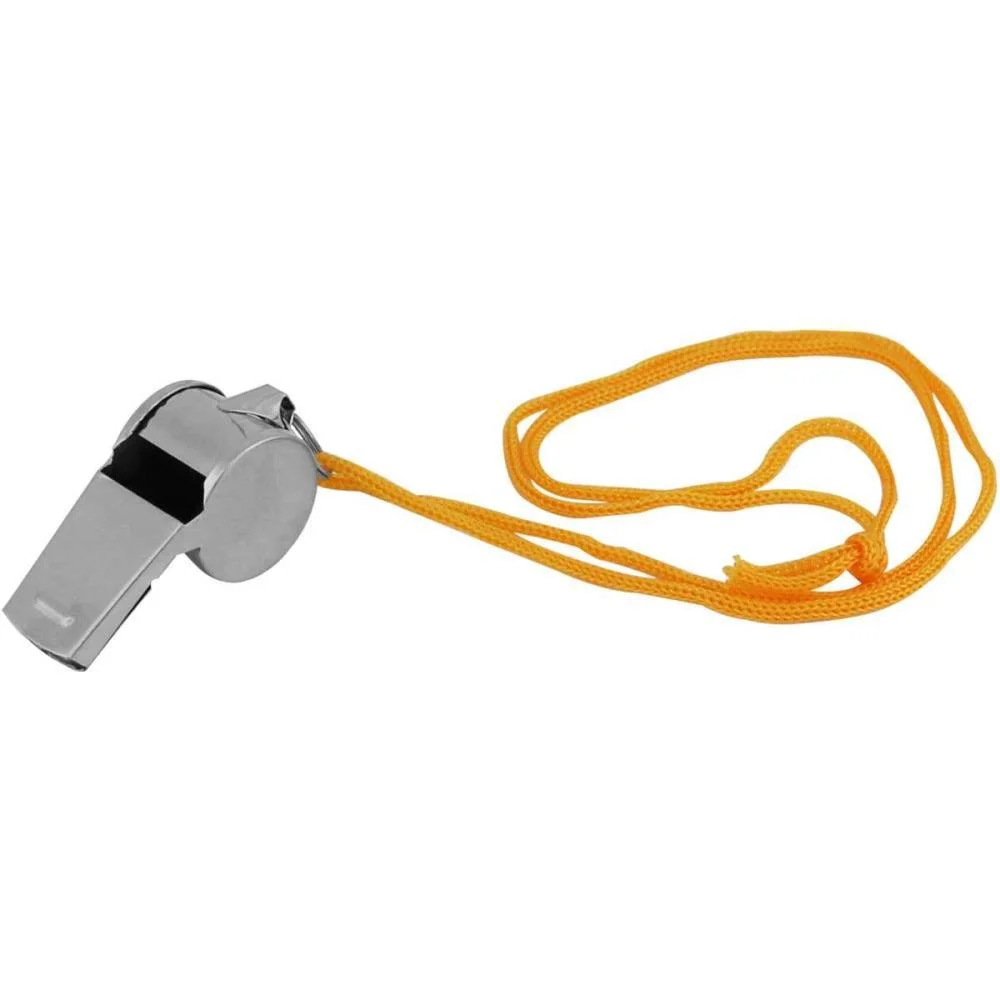 APITO GRANDE SPORT DE METAL C/CORDAO WESTERN (BL.C/02) - imagem 3