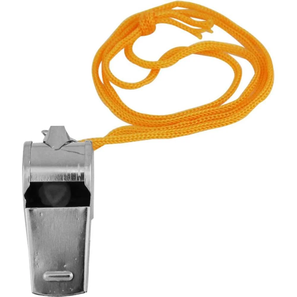 APITO GRANDE SPORT DE METAL C/CORDAO WESTERN (BL.C/02) - imagem 4