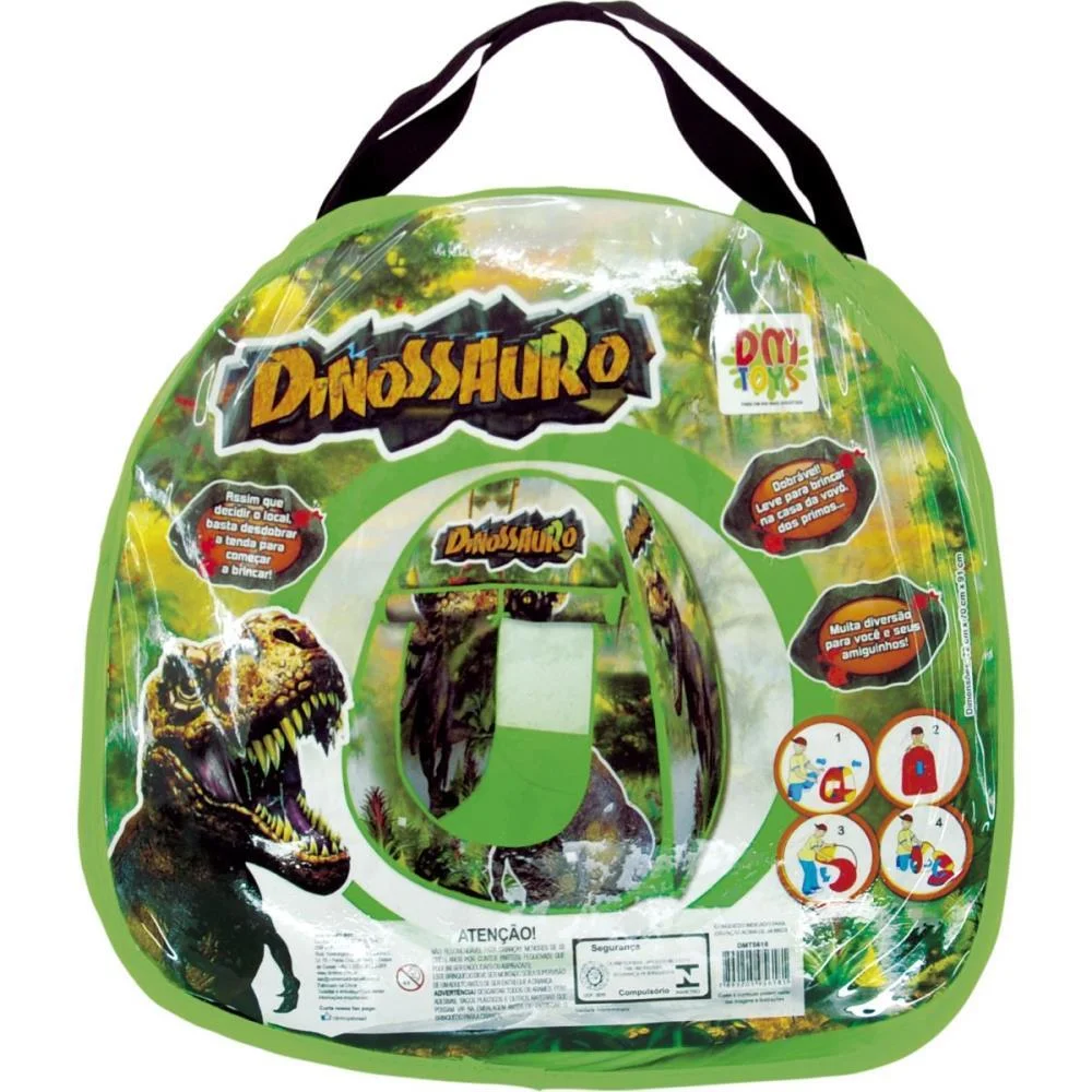 BARRACA INFANTIL DINOSSAURO DM TOYS (UNIDADE) - imagem 3