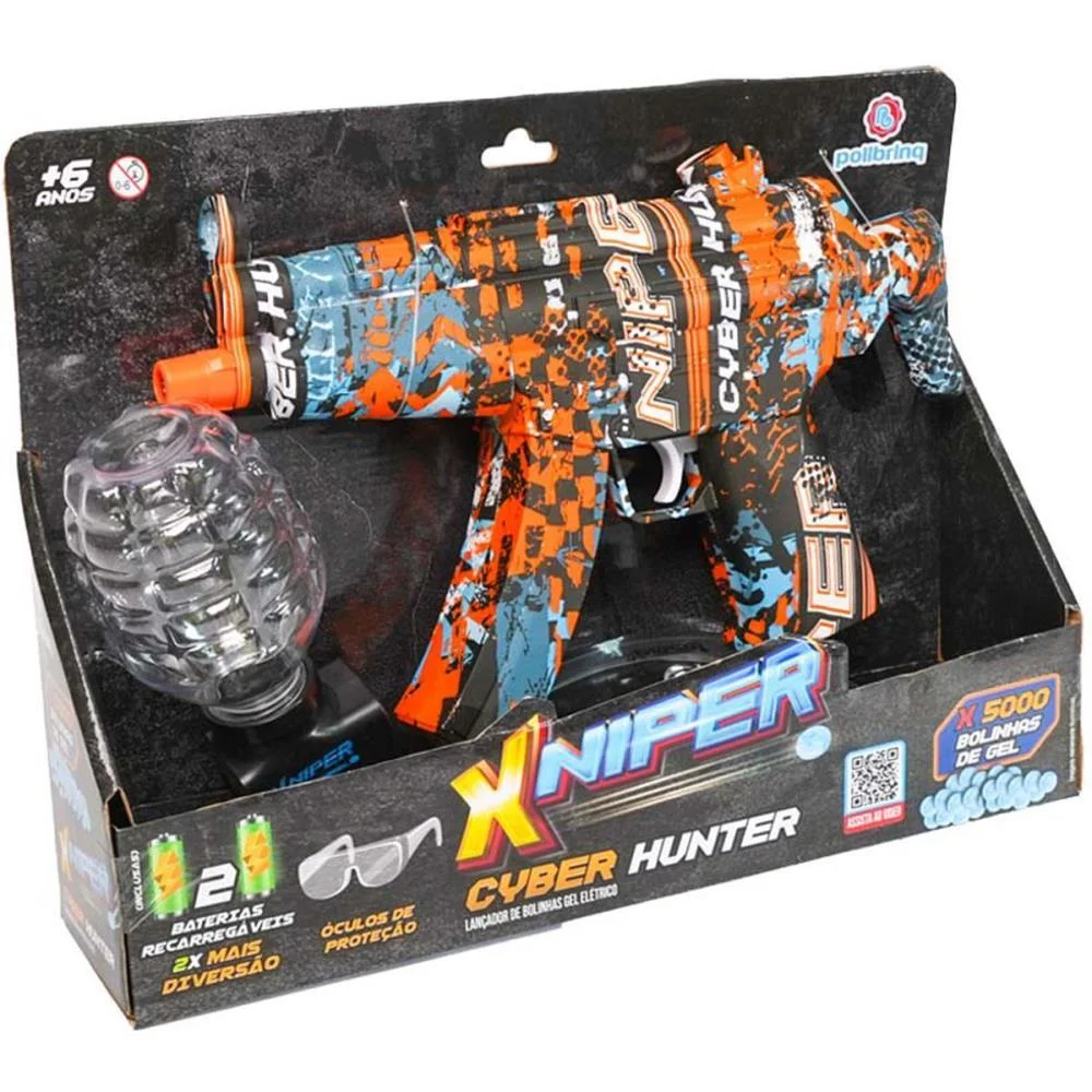 LANCADOR XNIPER C/OCULOS+5MIL BOLAS GEL POLIBRINQ (UNIDADE) - imagem 4