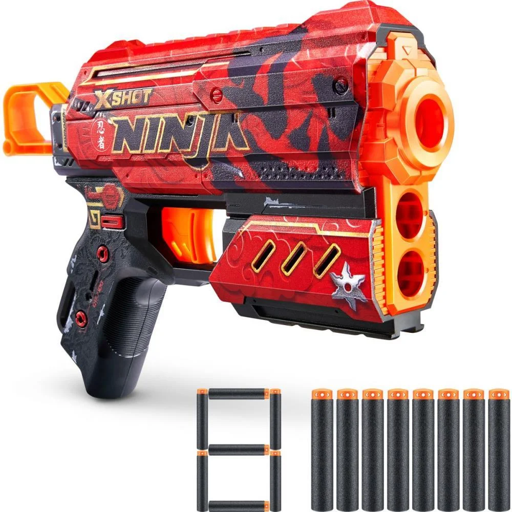 LANCADOR X-SHOT SKIN FLUX C/8 DARDOS CANDIDE (UNIDADE) - imagem 5