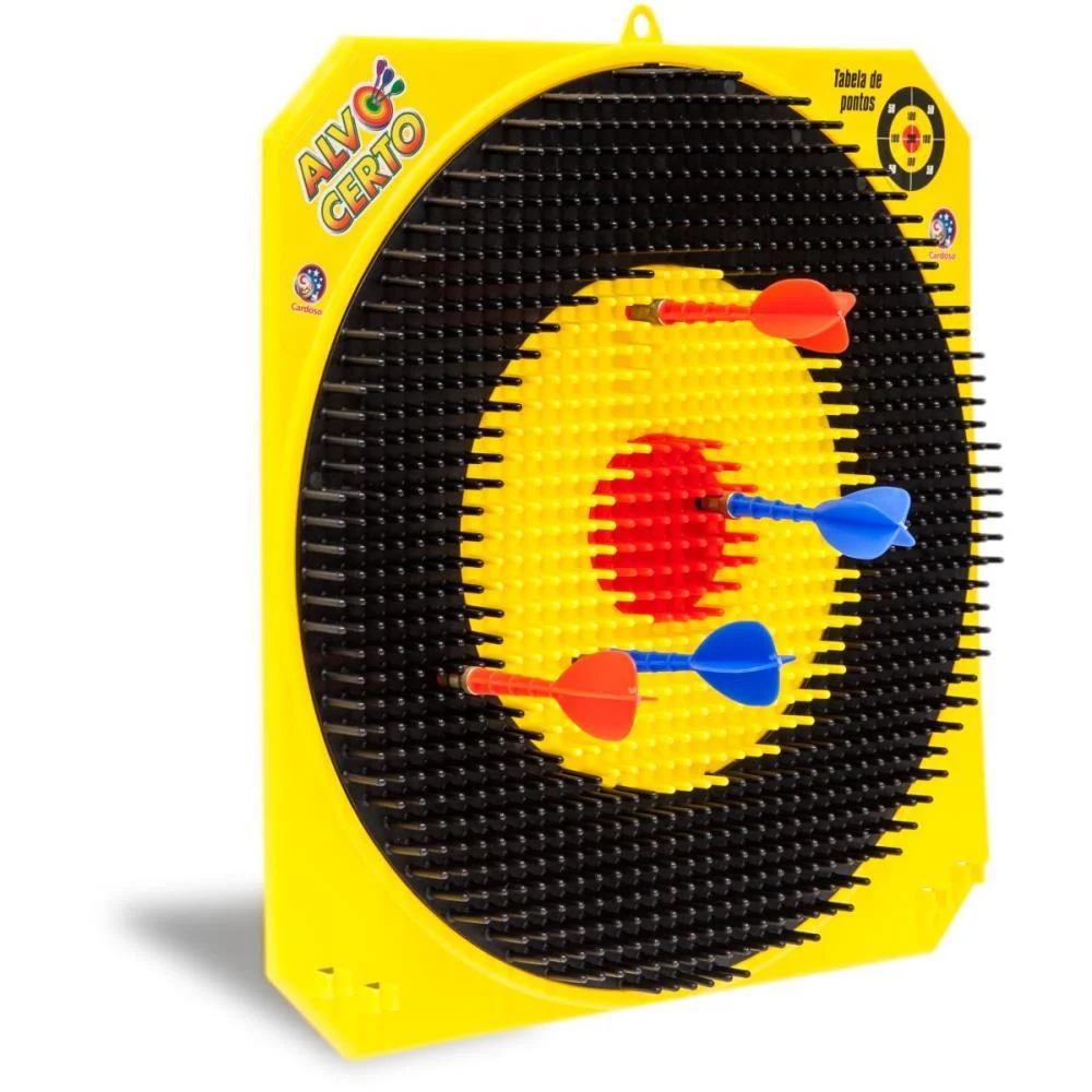LANCADOR ALVO CERTO C/4 DARDOS CARDOSO TOYS (UNIDADE) - imagem 4
