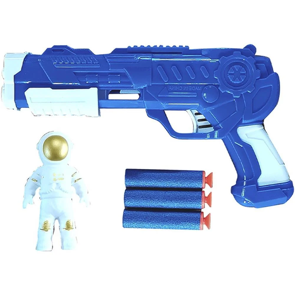 LANCADOR DARDO PISTOLA POWERFULL 5PECAS WELLMIX (BLISTER) - imagem 2