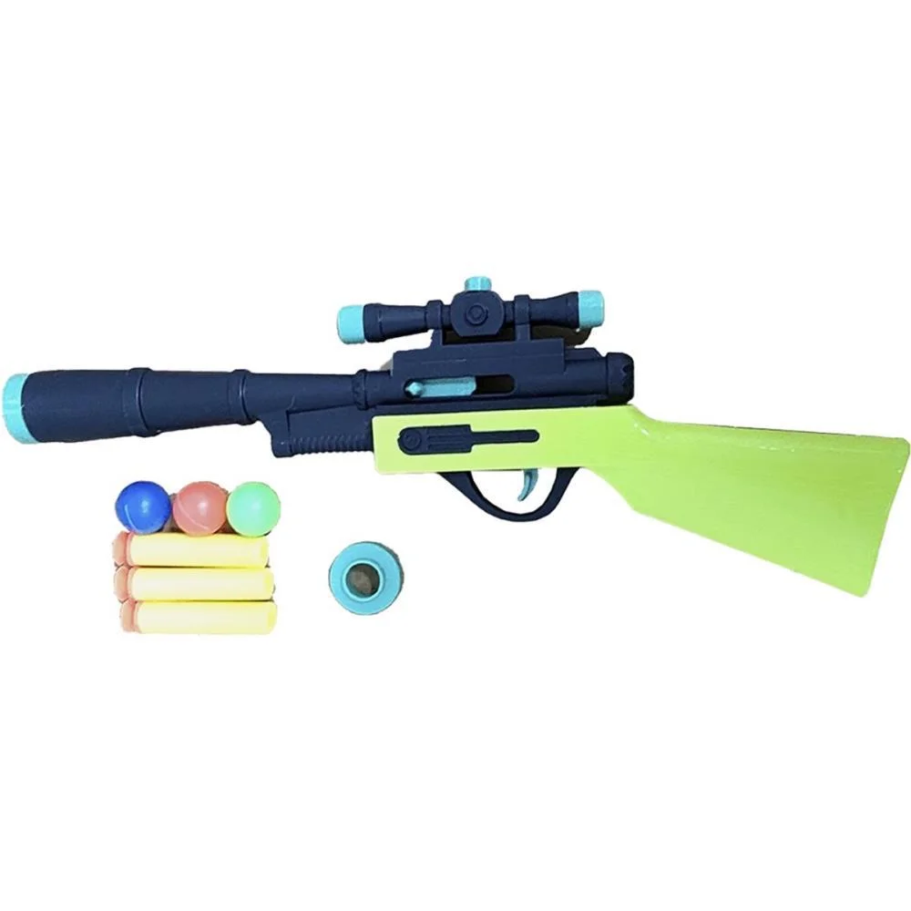 LANCADOR DARDO ESPINGARDA POWER 8 PECAS WELLMIX (BLISTER) - imagem 2