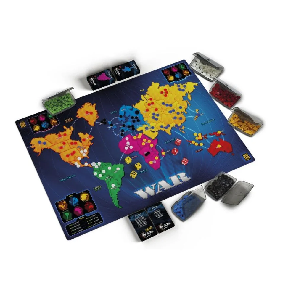 JOGO DE TABULEIRO WAR GROW (UNIDADE) - imagem 4