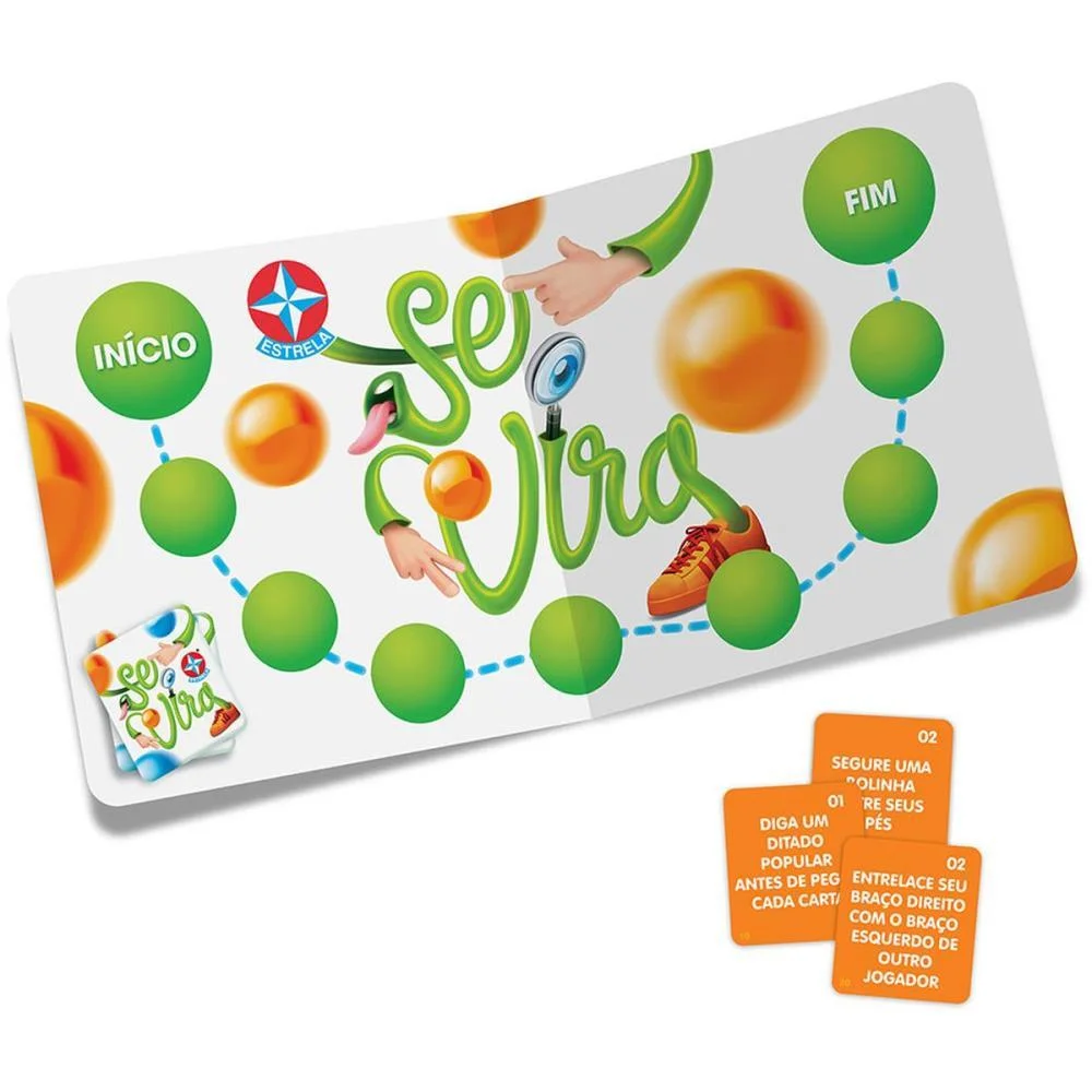 JOGO DE TABULEIRO SE VIRA ESTRELA (UNIDADE) - imagem 4