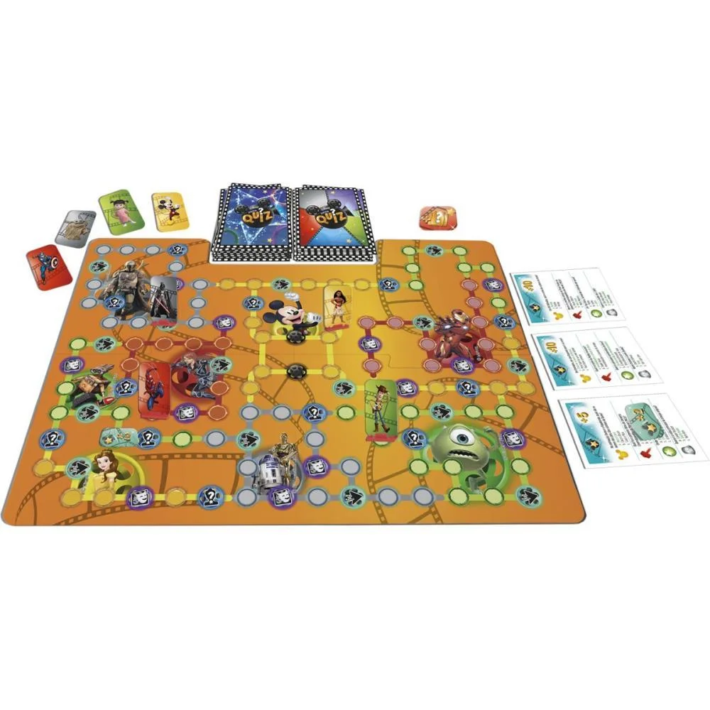 JOGO DE TABULEIRO QUIZ DA DISNEY TOYSTER (UNIDADE) - imagem 4