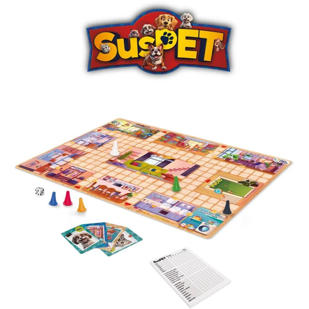 JOGO DE TABULEIRO SUSPET PAIS E FILHOS (UNIDADE) - imagem 3