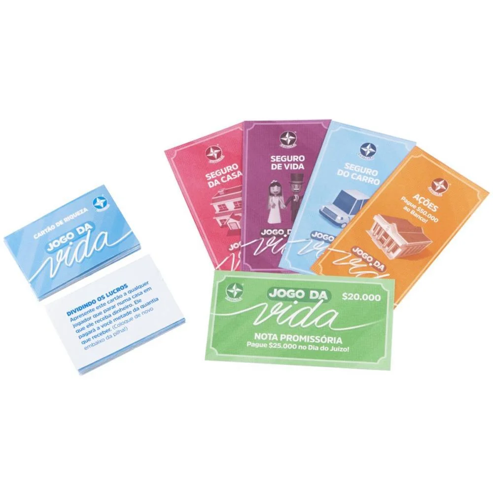 JOGO DE TABULEIRO JOGO DA VIDA A PARTIR DE 8ANOS ESTRELA (UNIDADE) - imagem 5