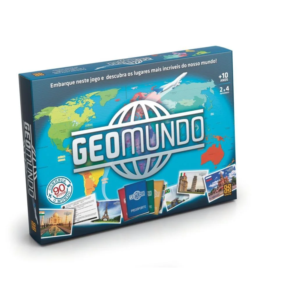 JOGO DE TABULEIRO GEOMUNDO GROW (UNIDADE) - imagem 2