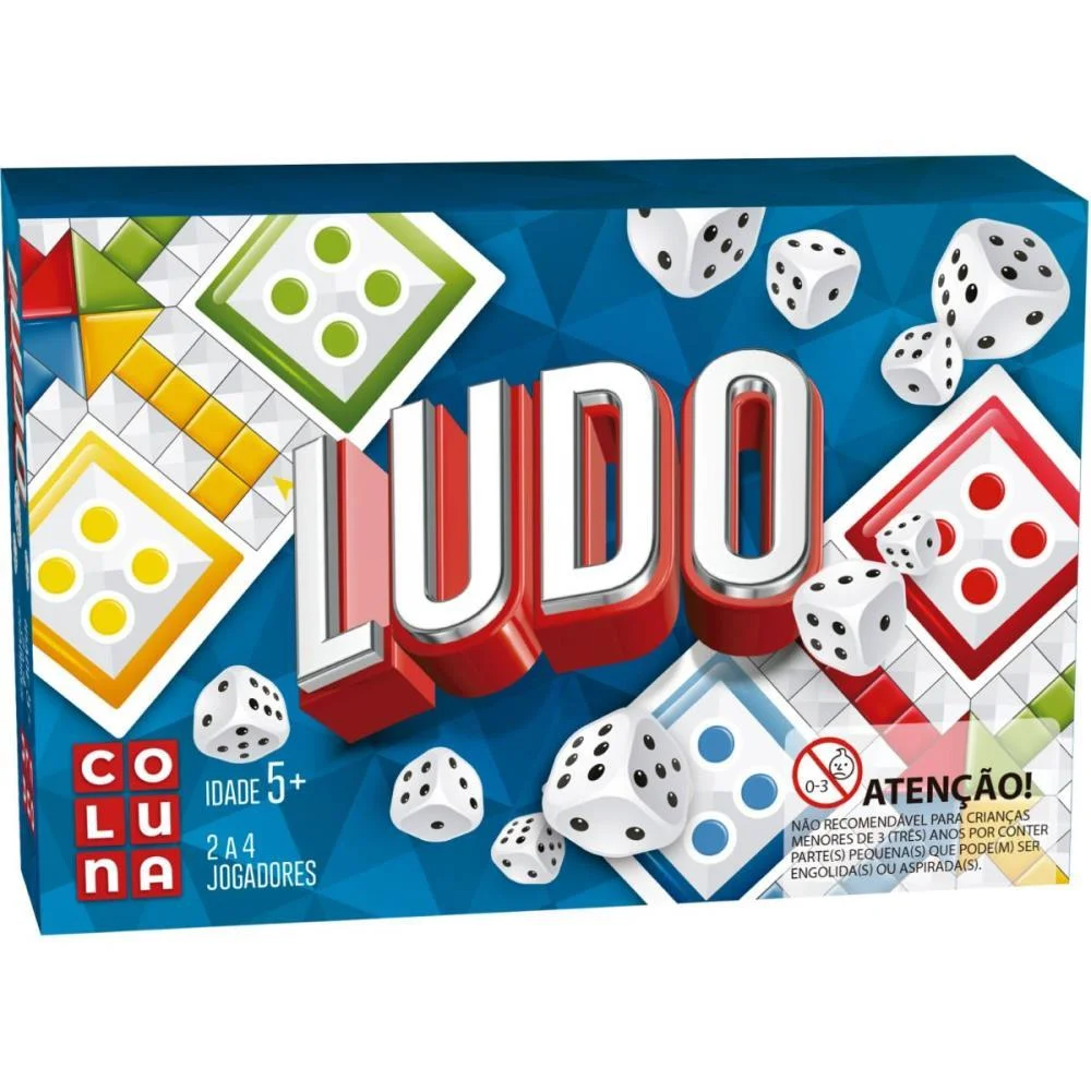 JOGO DE TABULEIRO LUDO COLUNA (UNIDADE) - imagem 4