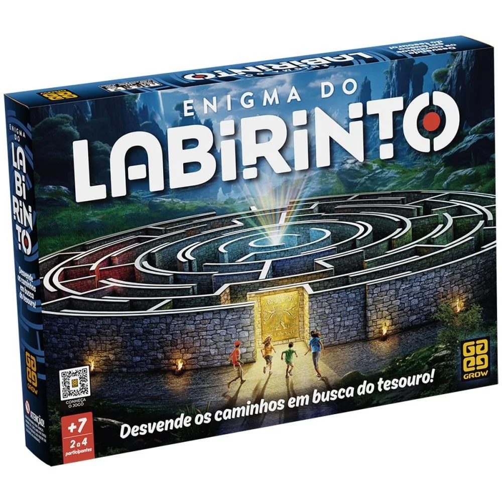 JOGO DE TABULEIRO ENIGMA DO LABIRINTO GROW (UNIDADE) - imagem 3